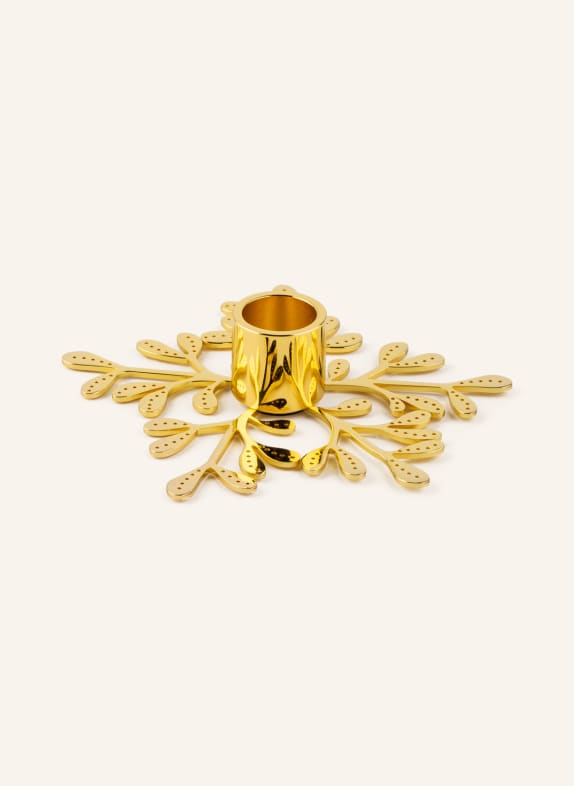 COOEE Design Kerzenhalter MISTLETOE GOLD
