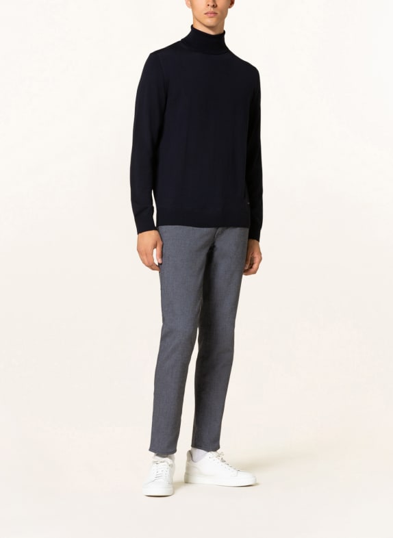 JOOP! Trui met hoge kraag DONTE DONKERBLAUW