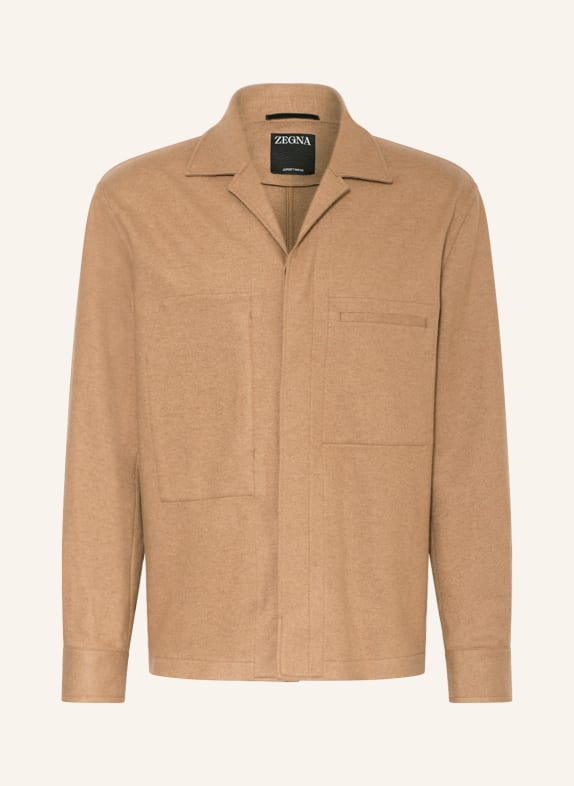 ZEGNA Kamelhaar-Overshirt