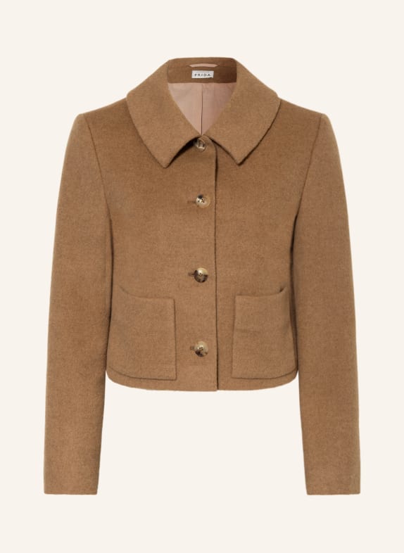 ROCKMACHERIN Kastenjacke CALLAS mit Kamelhaar