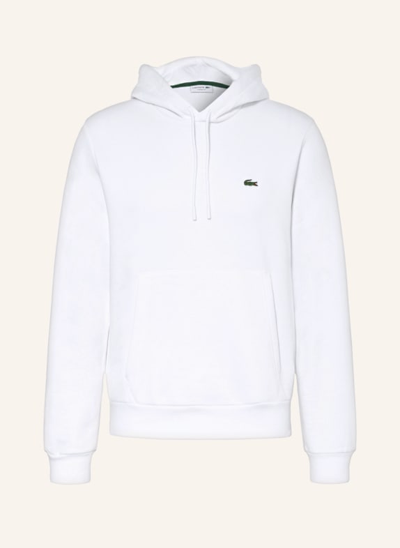 LACOSTE Hoodie WEISS