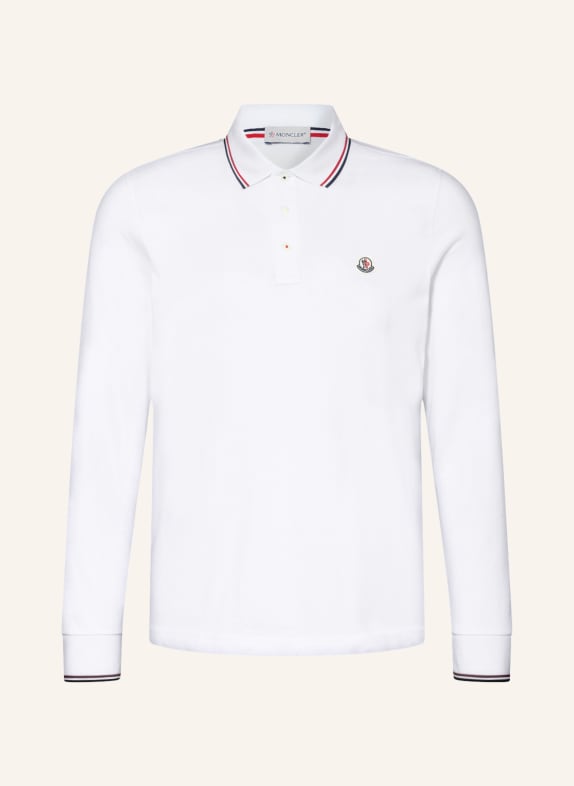 MONCLER Poloshirt  WEISS