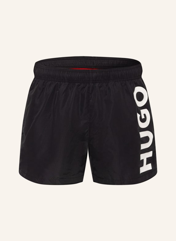 HUGO Swim shorts ABAS BLACK