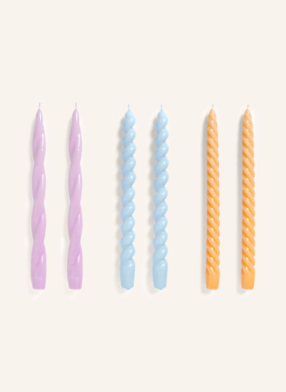 HAY Set of 6 taper candles