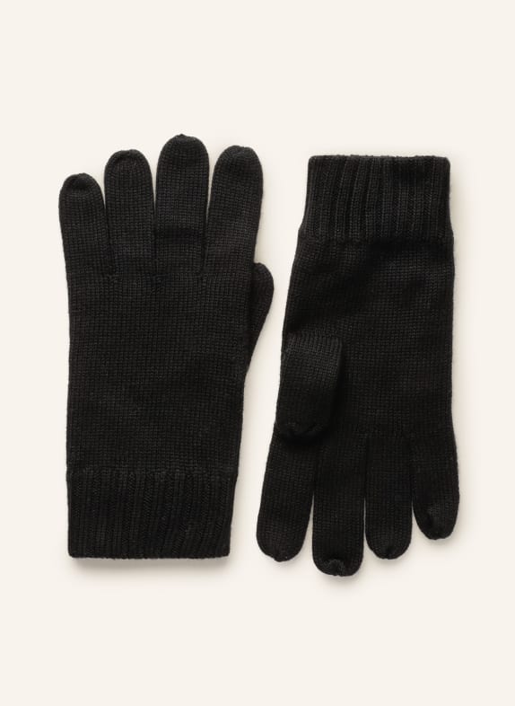 POLO RALPH LAUREN Handschuhe aus Merinowolle SCHWARZ