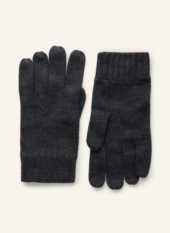 POLO RALPH LAUREN Handschuhe aus Merinowolle DUNKELGRAU