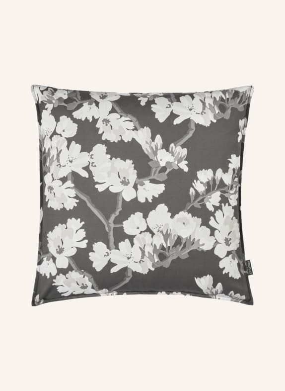 PROFLAX Decorative cushion cover HANAKO DARK GRAY/ WHITE