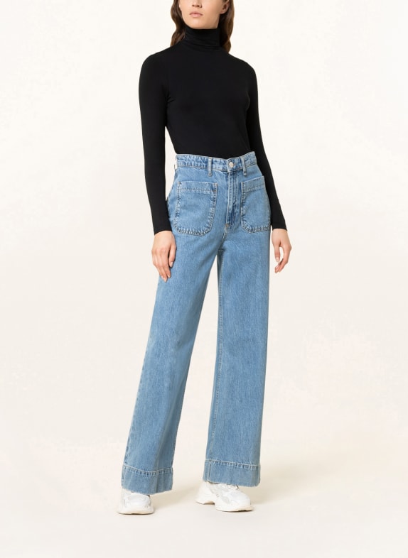 LAUREN RALPH LAUREN Turtleneck shirt BLACK