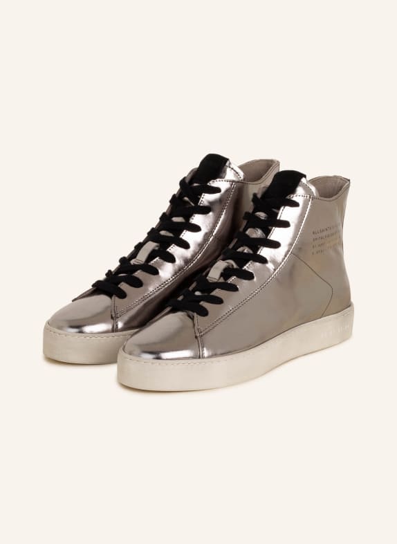 ALLSAINTS High-top sneakers TANA SILVER