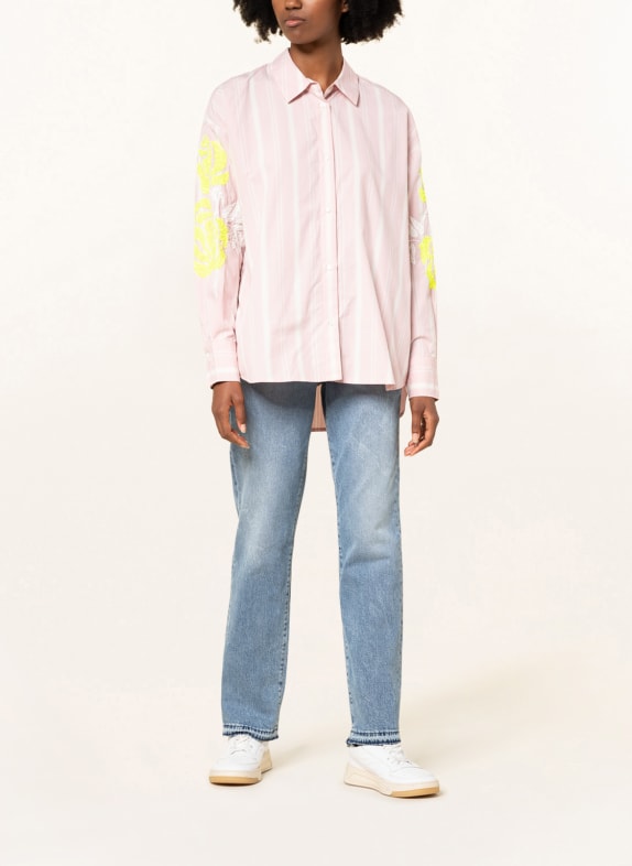ESSENTIEL ANTWERP Oversized shirt blouse DOROTHY with sequins