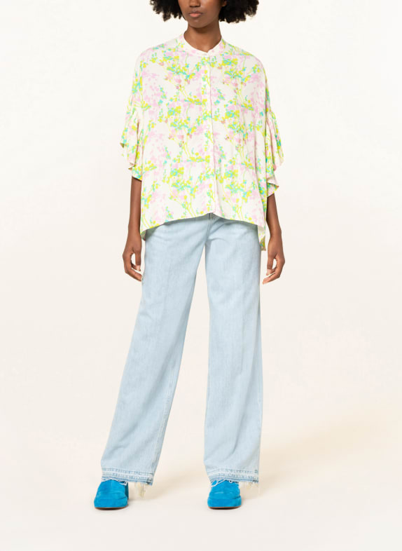 ESSENTIEL ANTWERP Shirt blouse DERULO with frills and 3/4 sleeves
