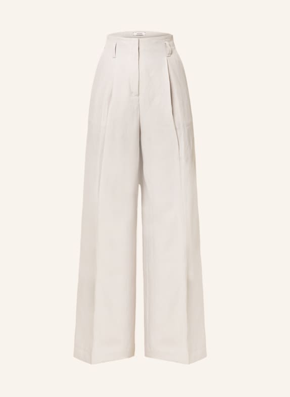 DOROTHEE SCHUMACHER Wide leg trousers with linen