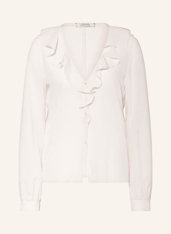 DOROTHEE SCHUMACHER Shirt blouse in silk with frills