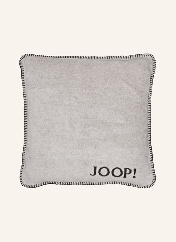JOOP! Decorative cushion cover UNI DOUBLEFACE LIGHT GRAY/ DARK GRAY