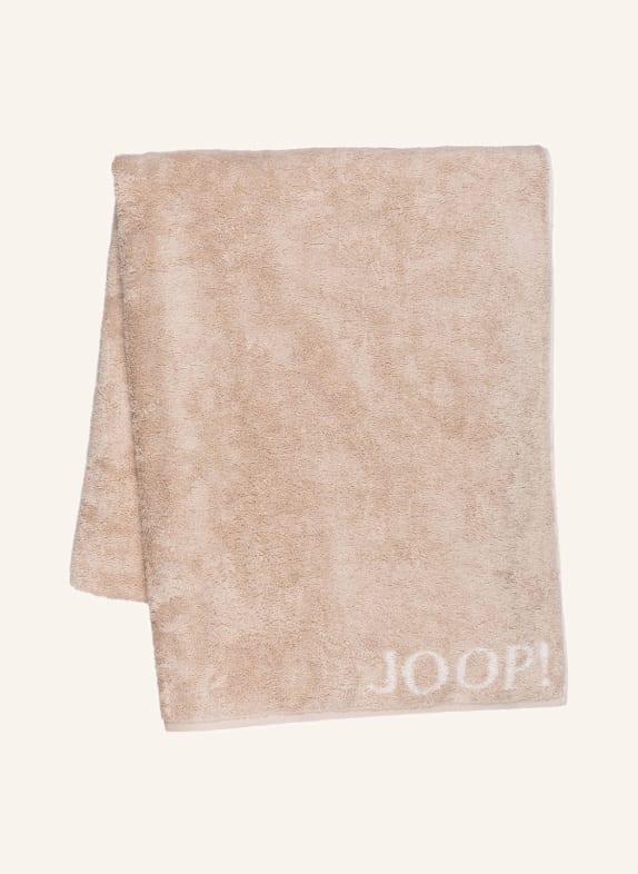 JOOP! Sauna towel CLASSIC DOUBLEFACE  LIGHT BROWN