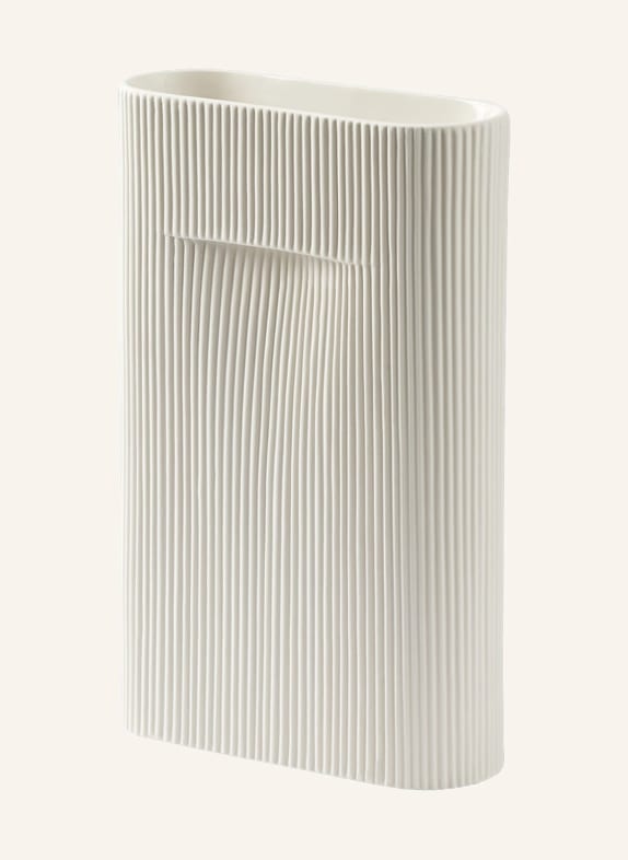MUUTO Vase RIDGE WEISS