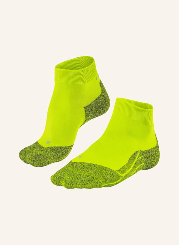 FALKE Běžecké ponožky RU4 LIGHT NEONOVĚ ZELENÁ