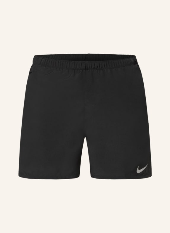 Nike 2-in-1 running shorts CHALLENGER with mesh BLACK