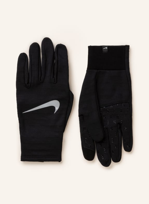 Nike Rękawiczki sportowe umożliwiające obsługę ekranów dotykowych CZARNY