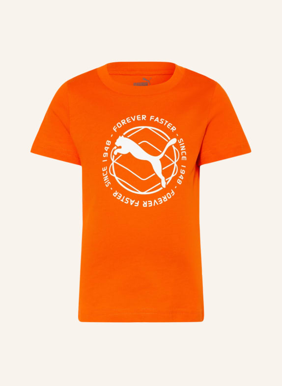 PUMA T-Shirt ACTIVE SPORTS ORANGE