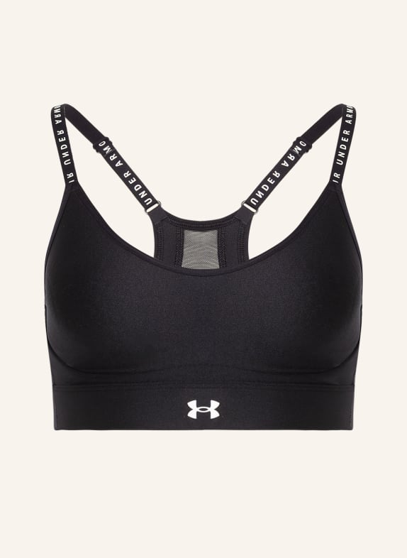 UNDER ARMOUR Sports bra UA INFINITY LOW COVERED with mesh