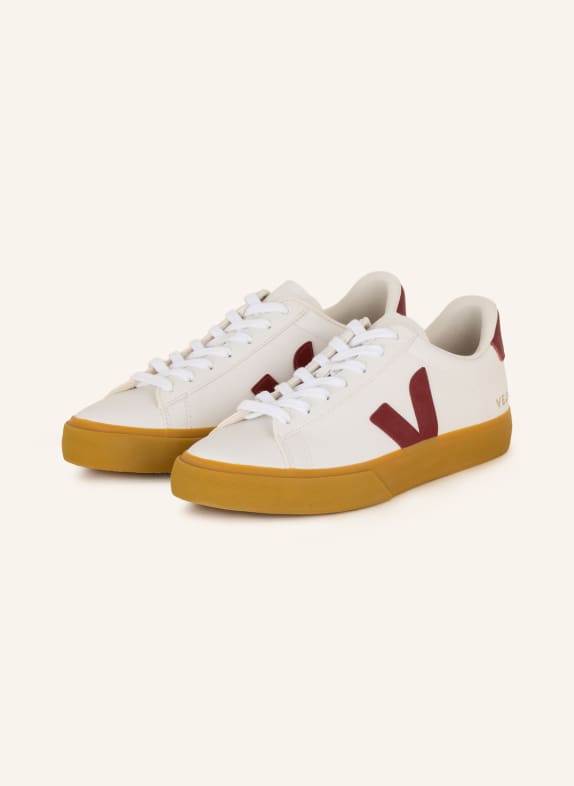 VEJA Sneakers CAMPO WHITE/ DARK RED