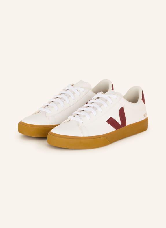 VEJA Sneakers CAMPO WHITE/ DARK RED