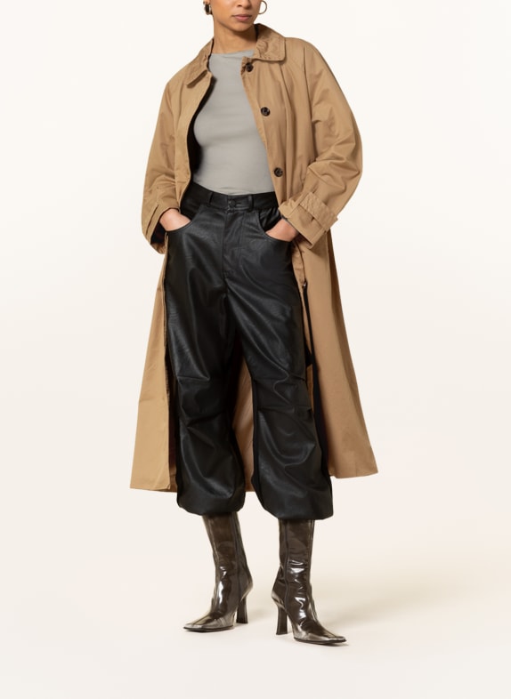 WEEKDAY Trench coat CAMEL