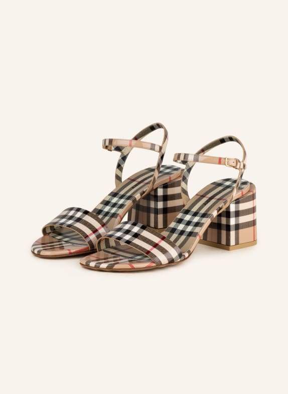 BURBERRY Ankle-strap sandals CORNWALL