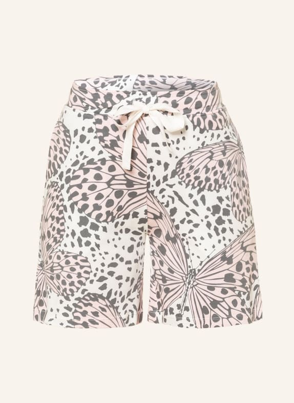 darling harbour Pajama shorts WHITE/ GRAY/ PINK