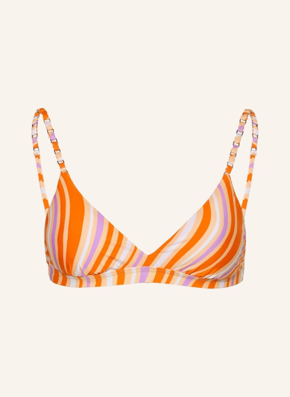 SEAFOLLY Bralette-Bikini-Top MOD SQUAD ORANGE/ HELLLILA/ WEISS