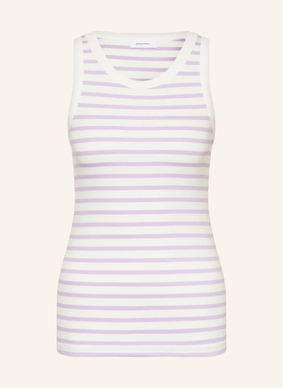 darling harbour Lounge top WHITE/ LIGHT PURPLE