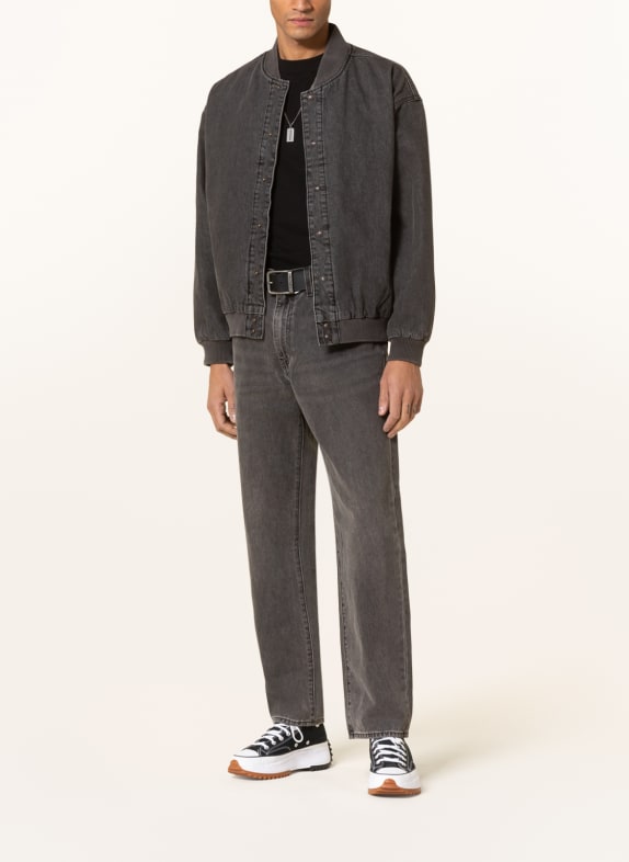 Levi's® jachetă din denim GRI ÎNCHIS