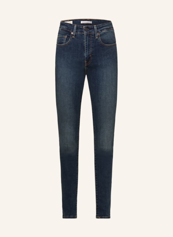 Levi's® Skinny Jeans 721 HIGH RISE SKINNY 93 Dark Indigo - Worn In