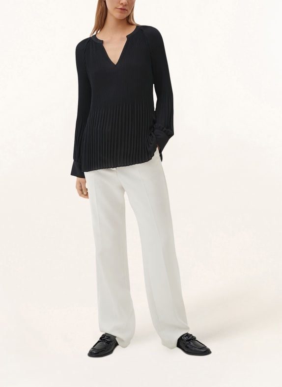 s.Oliver BLACK LABEL Blusenshirt mit Plissees