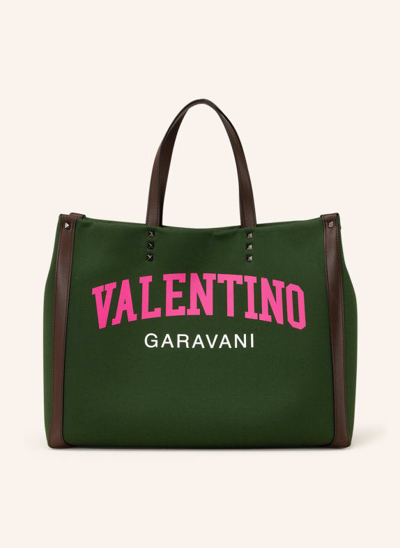 VALENTINO GARAVANI Shopper UNIVERSITY LOGO mit Nieten