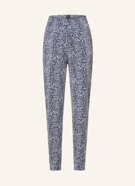 SCHIESSER Schlafhose MIX+RELAX DUNKELBLAU/ BLAUGRAU