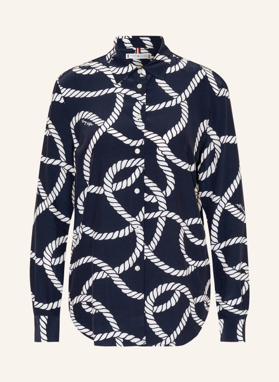 TOMMY HILFIGER Koszula GRANATOWY / BIAŁY