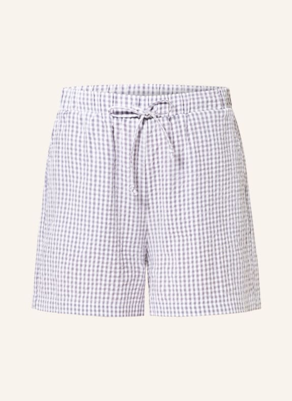 darling harbour Pajama shorts WHITE/ GRAY