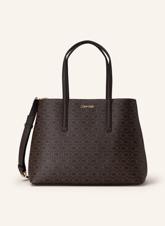 Calvin Klein Shopper WORKBAG DUNKELBRAUN/ BRAUN