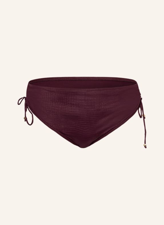 PrimaDonna High waist bikini bottoms DALYAN DARK RED