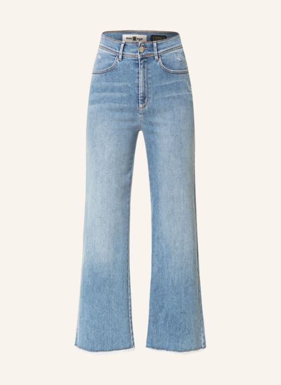 RIANI Culotte jeans 417 light blue scratched