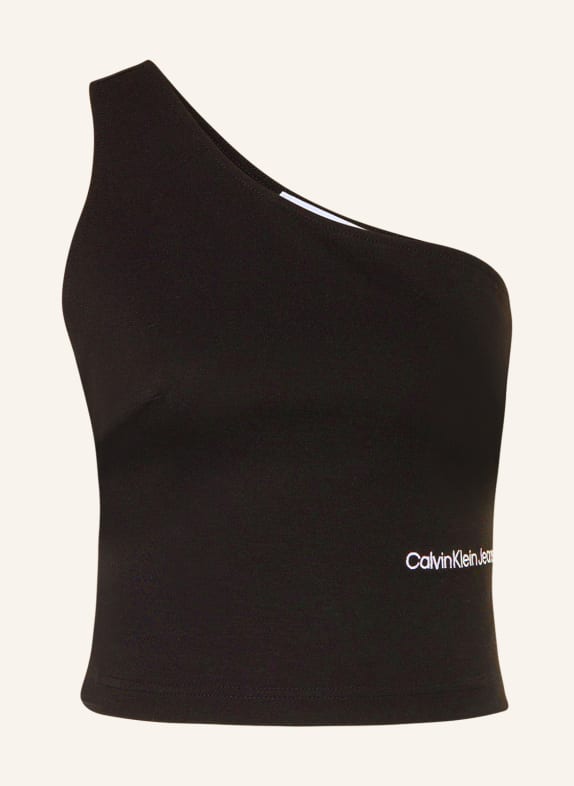 Calvin Klein Jeans One-shoulder top BLACK