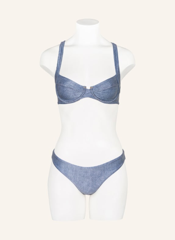 PILYQ Brazilian-Bikini-Hose BASIC RUCHED TEENY