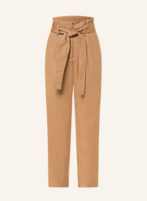 BOSS Paperbag trousers THEORA BEIGE