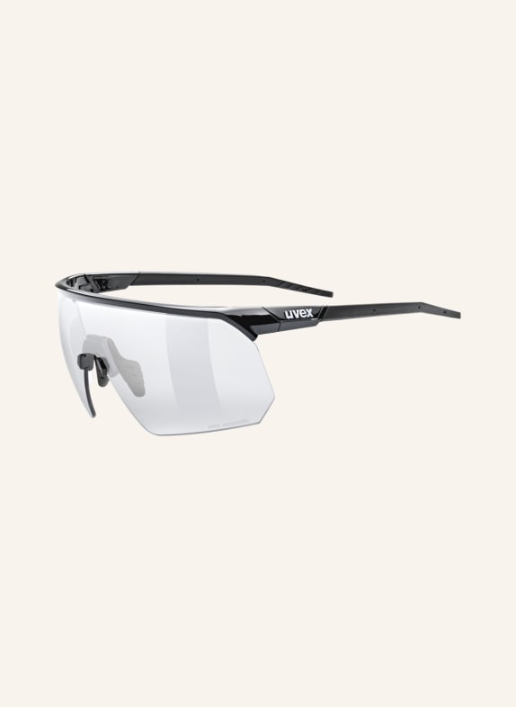 uvex Cycling glasses PACE ONE V 00156 - MATTE BLACK/ TRANSPARENT