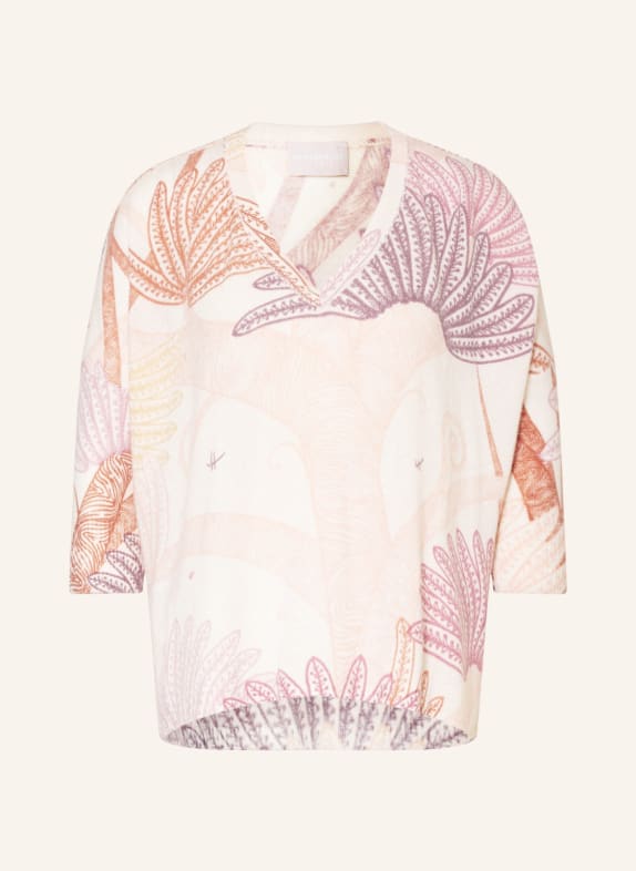 HEMISPHERE Cashmere-Pullover mit 3/4-Arm
