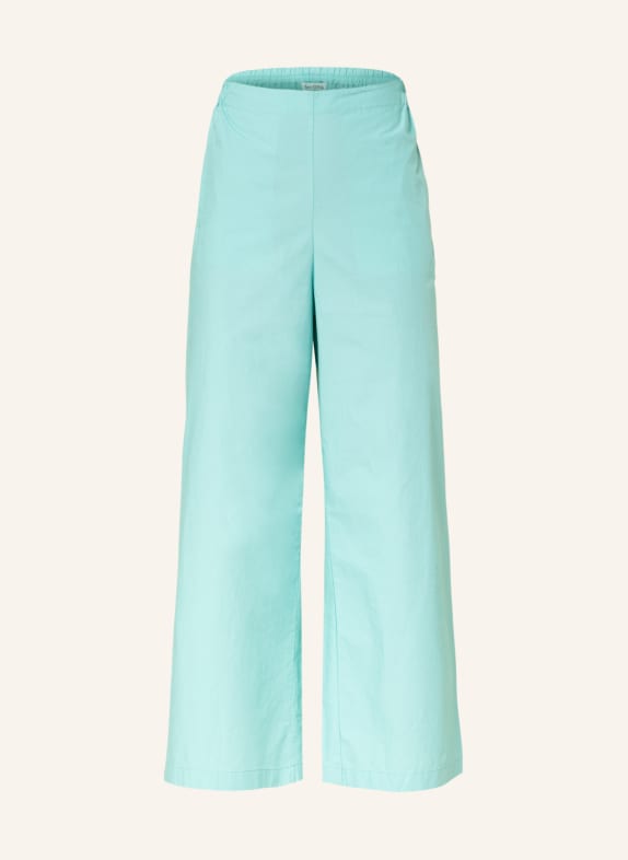 Marc O'Polo Wide leg trousers TURQUOISE