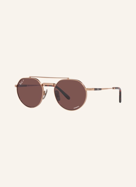 Ray-Ban Sunglasses RB8265 3140AF - ROSE GOLD/PURPLE POLARIZED