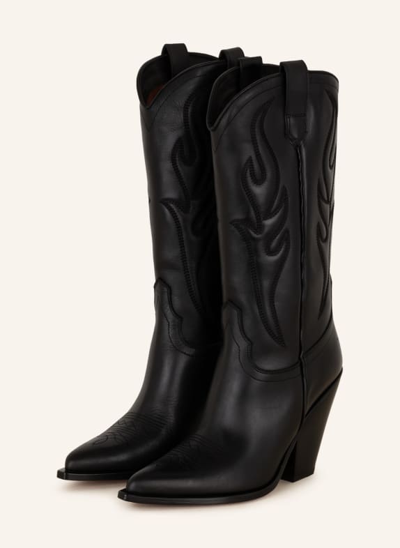 SONORA Cowboy boots SANTA FE BLACK